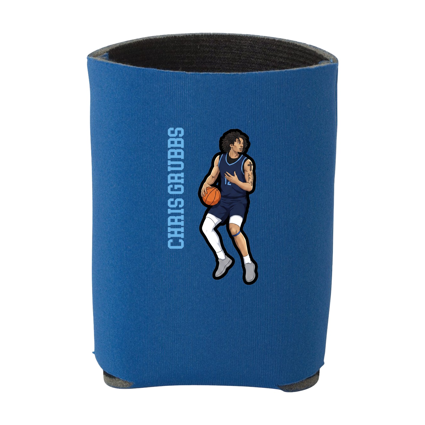 Can Holder — Name Vertical in Royal