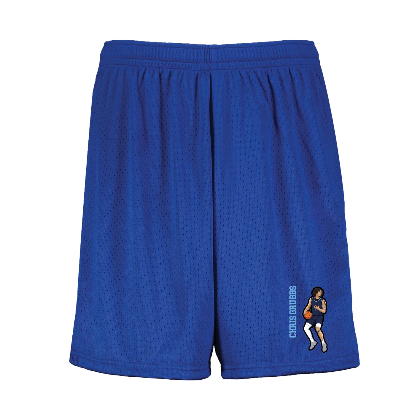 Shorts — Name Vertical in Royal
