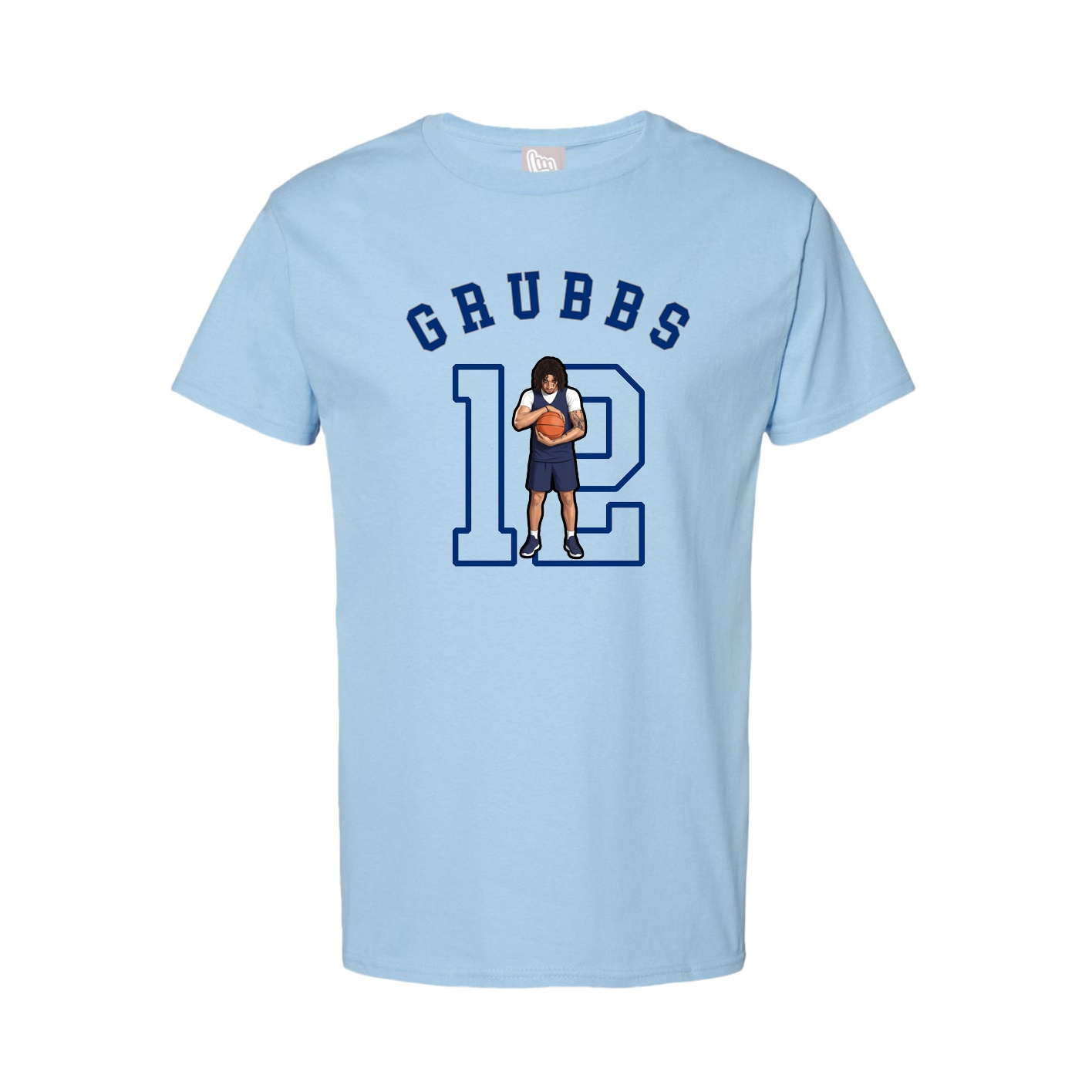 Youth Tee — Shirsey Arch in Light Blue