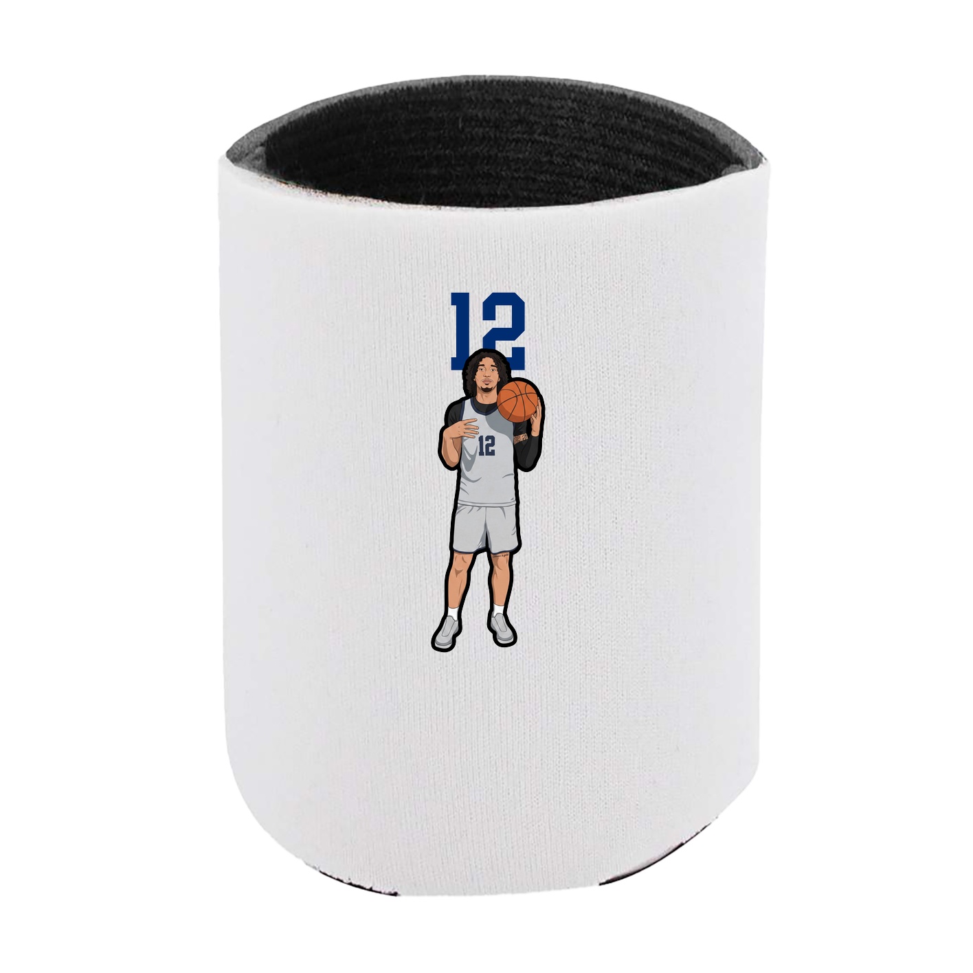 Can Holder — Number Top in White
