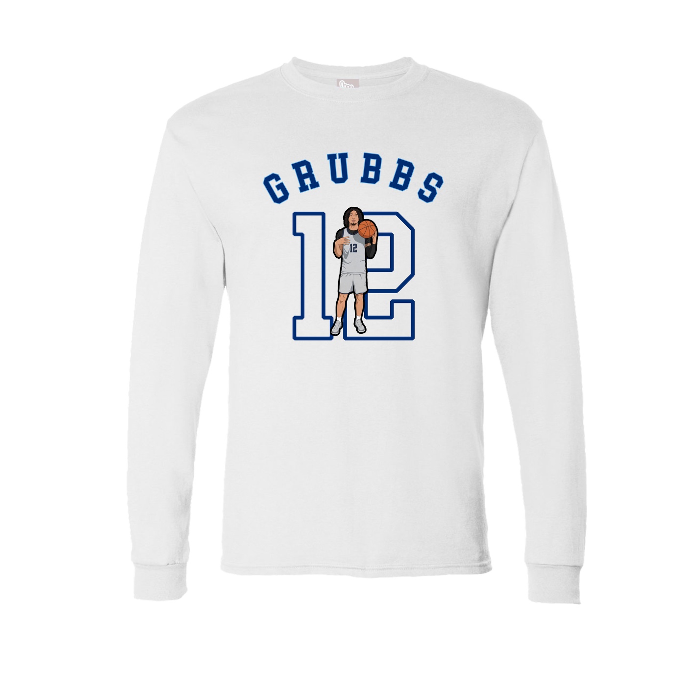 Long Sleeve Tee — Shirsey Arch in White