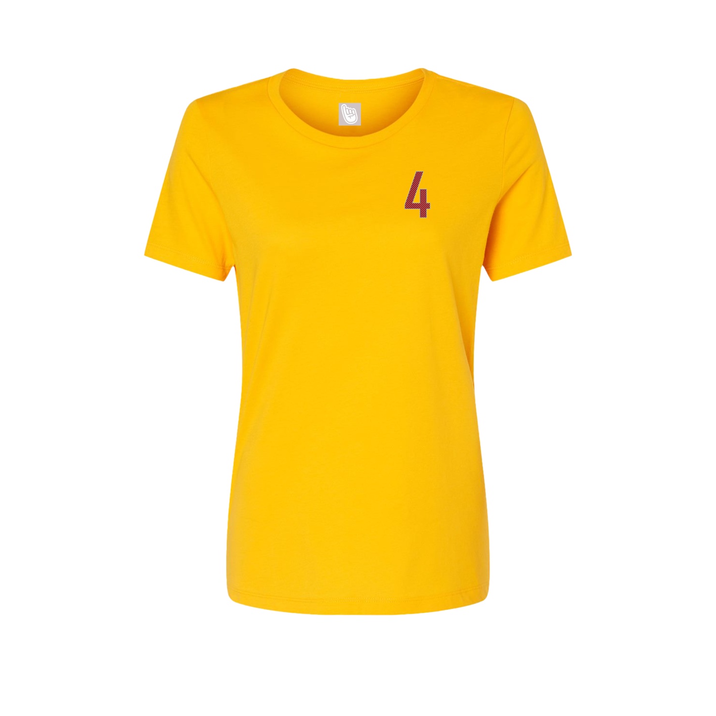 Womens Tee — Front Shirsy in Gold
