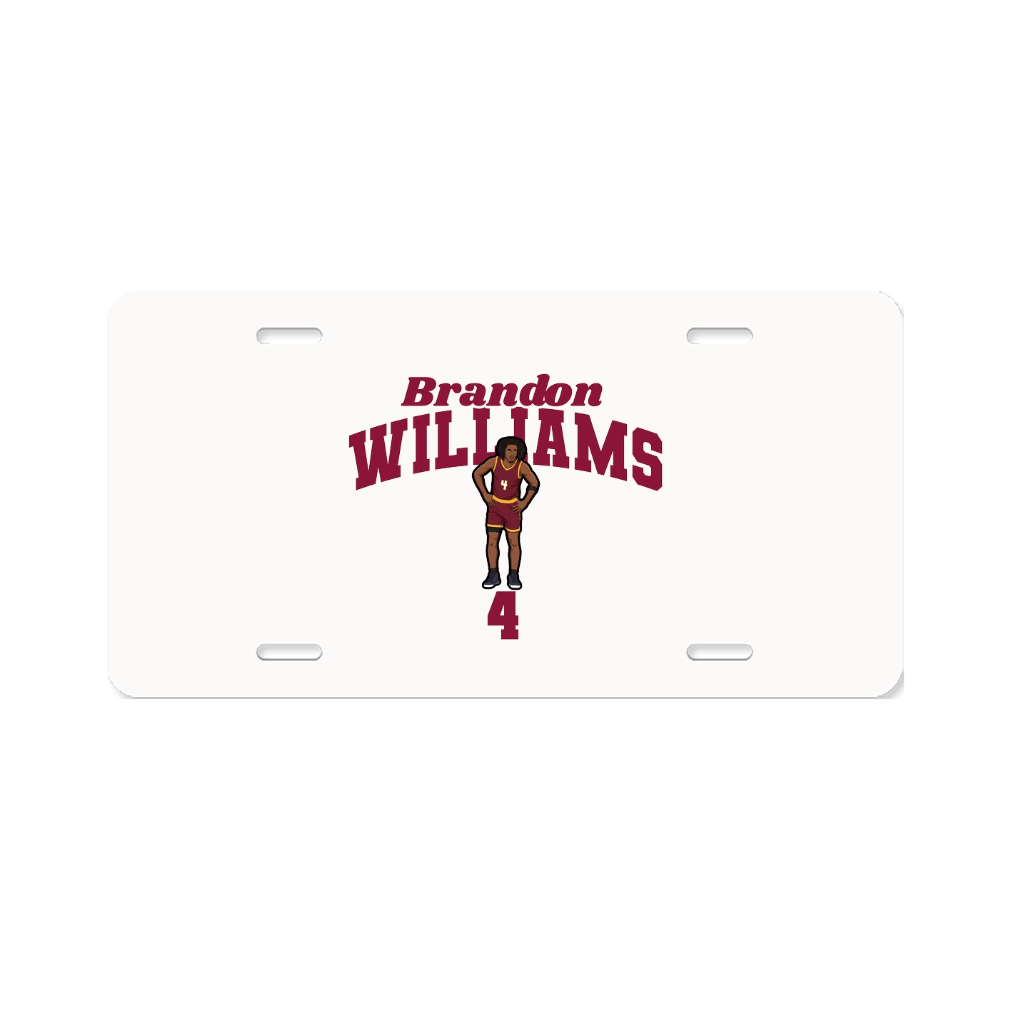 License Plate — Signature Arch in Classic