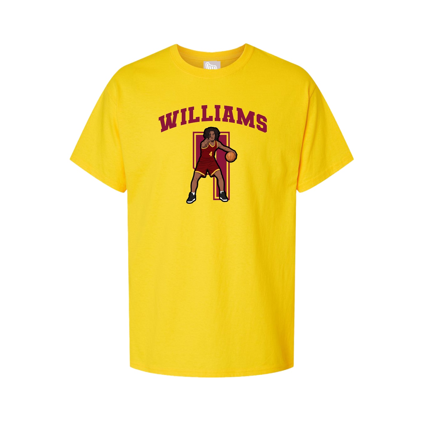 Tee — Number in Gold