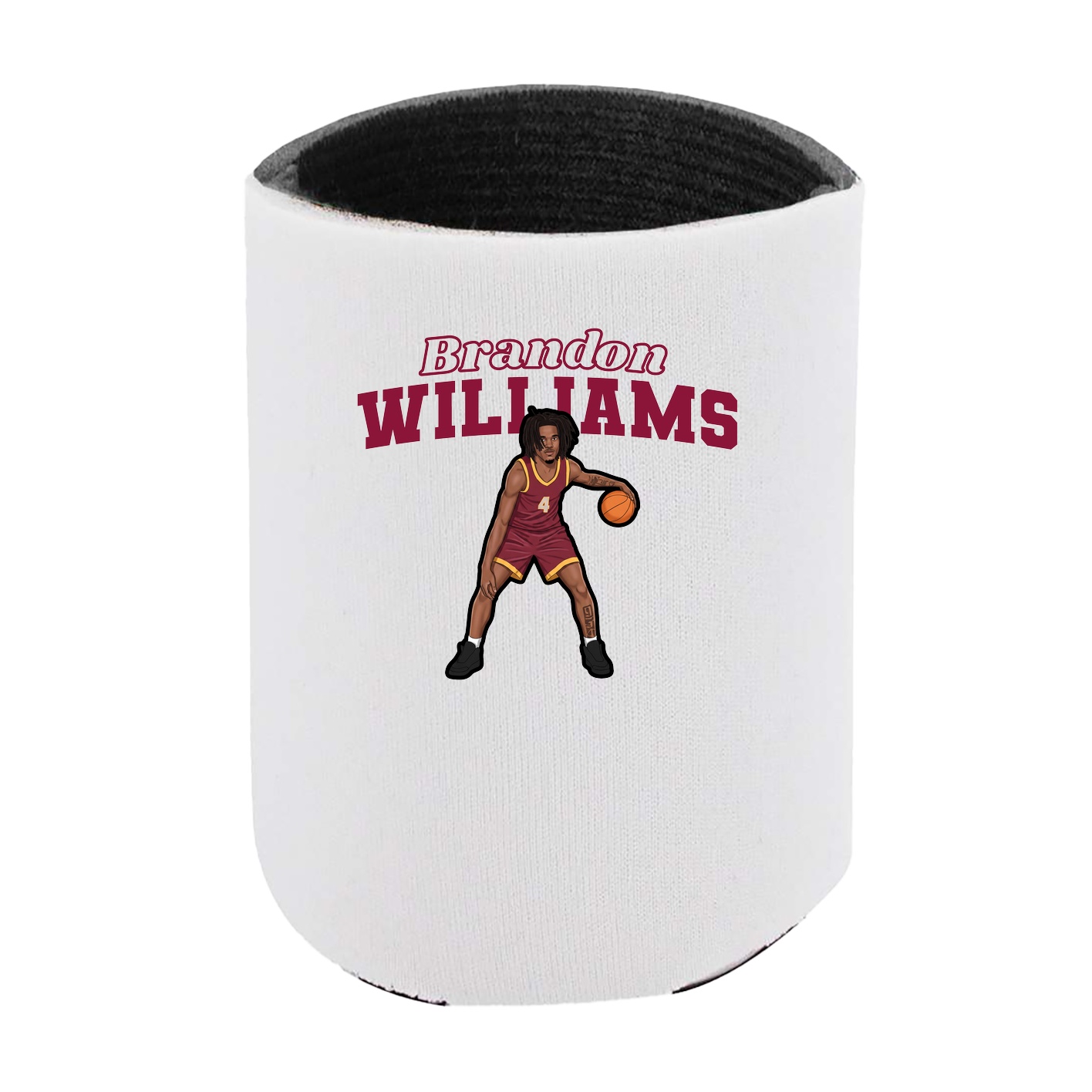 Can Holder — Name Arch in White