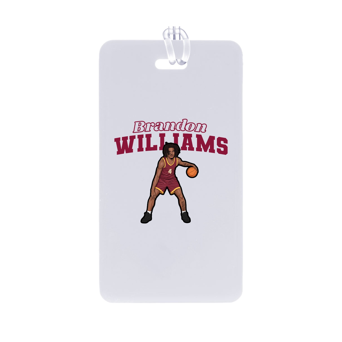 Bag Tag — Name Arch in Classic