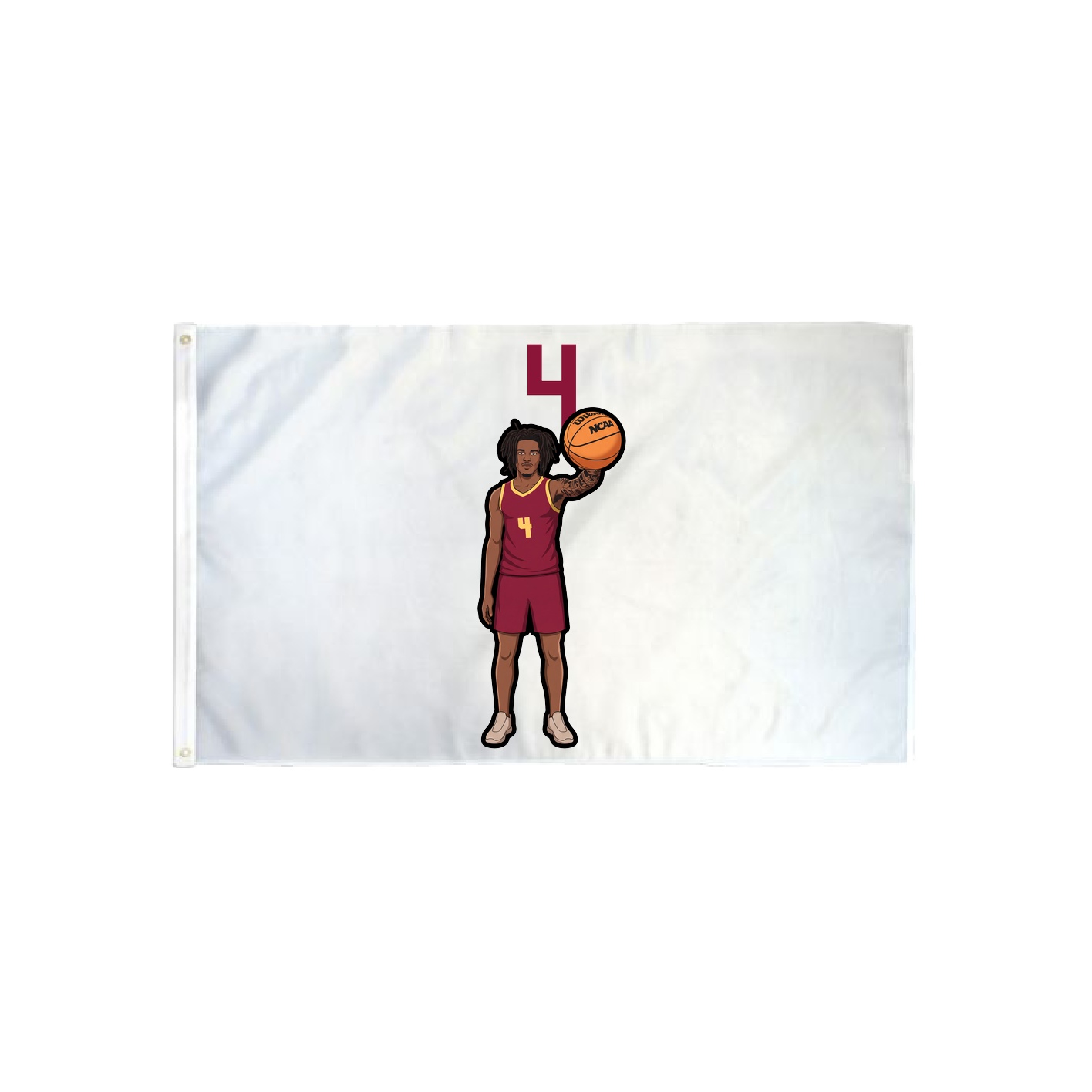 3x5 Flag — Number Top in Classic