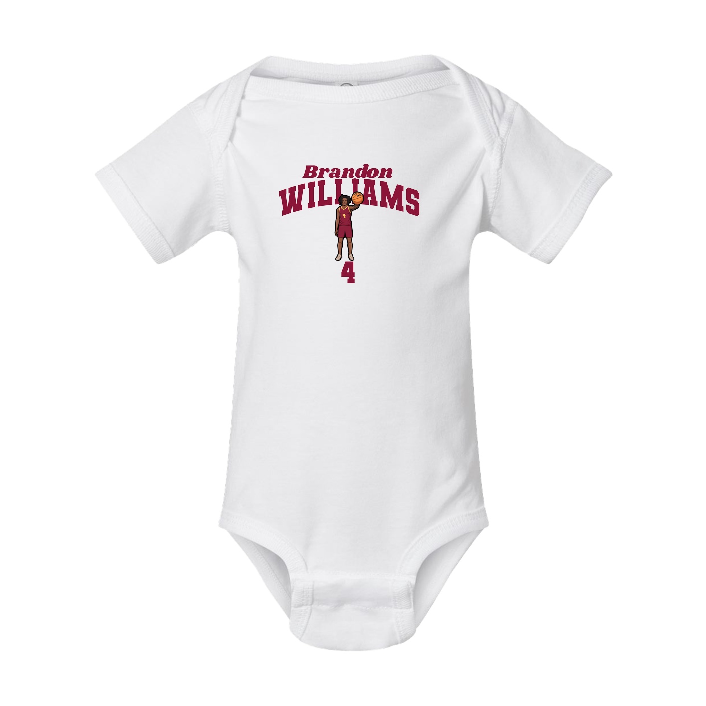 Baby Onesie — Signature Arch in White