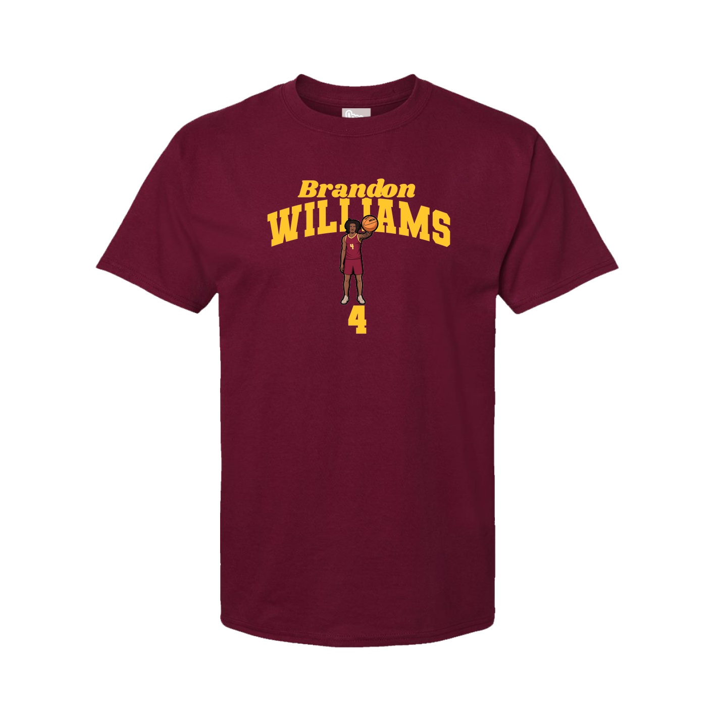 Youth Tee — Signature Arch in Cardinal