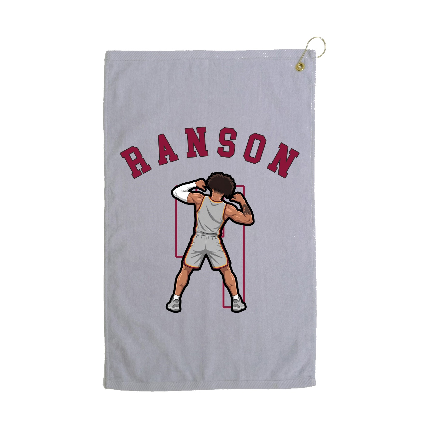 Golf Towel — Shirsey Arch in Grey