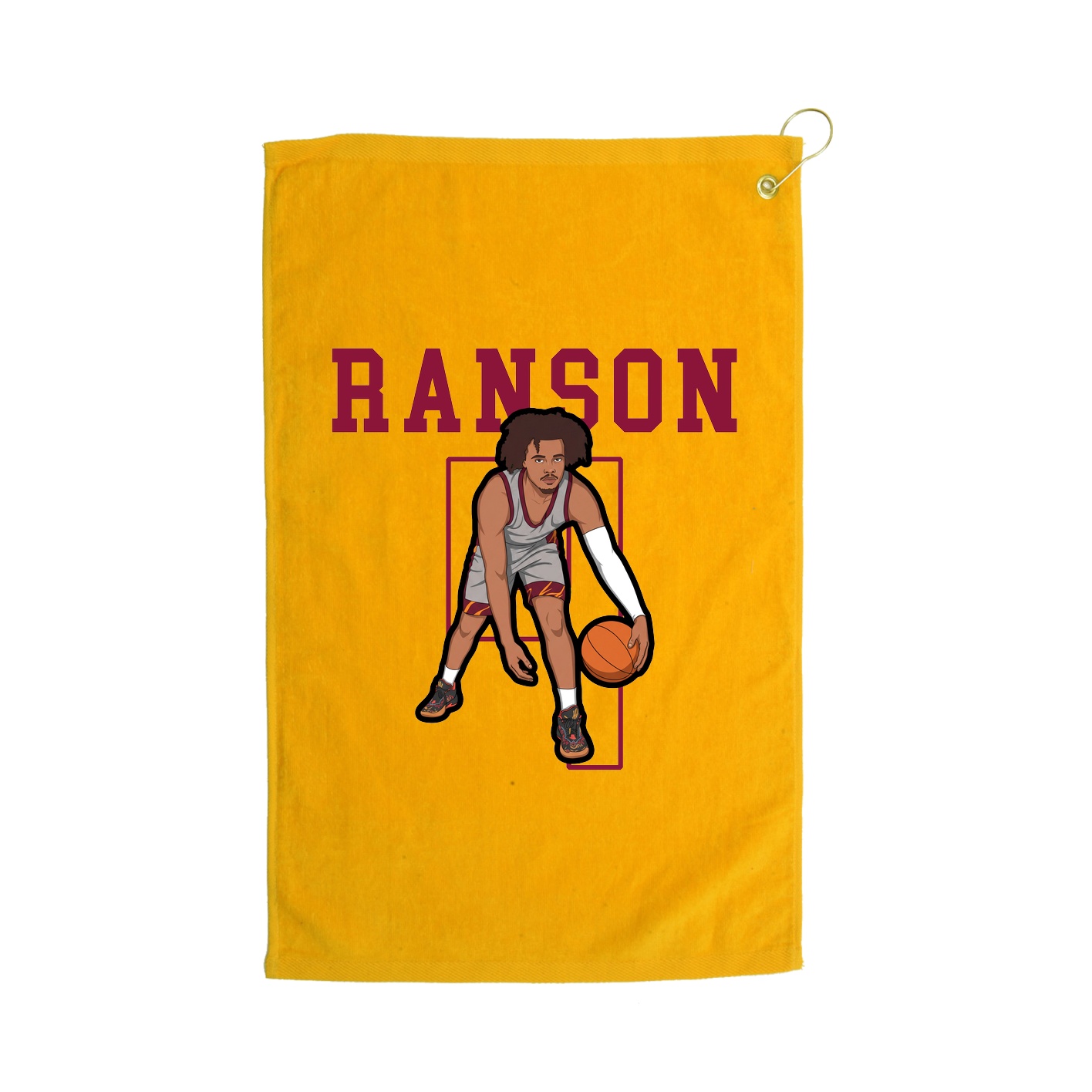 Golf Towel — Shirsey in Gold