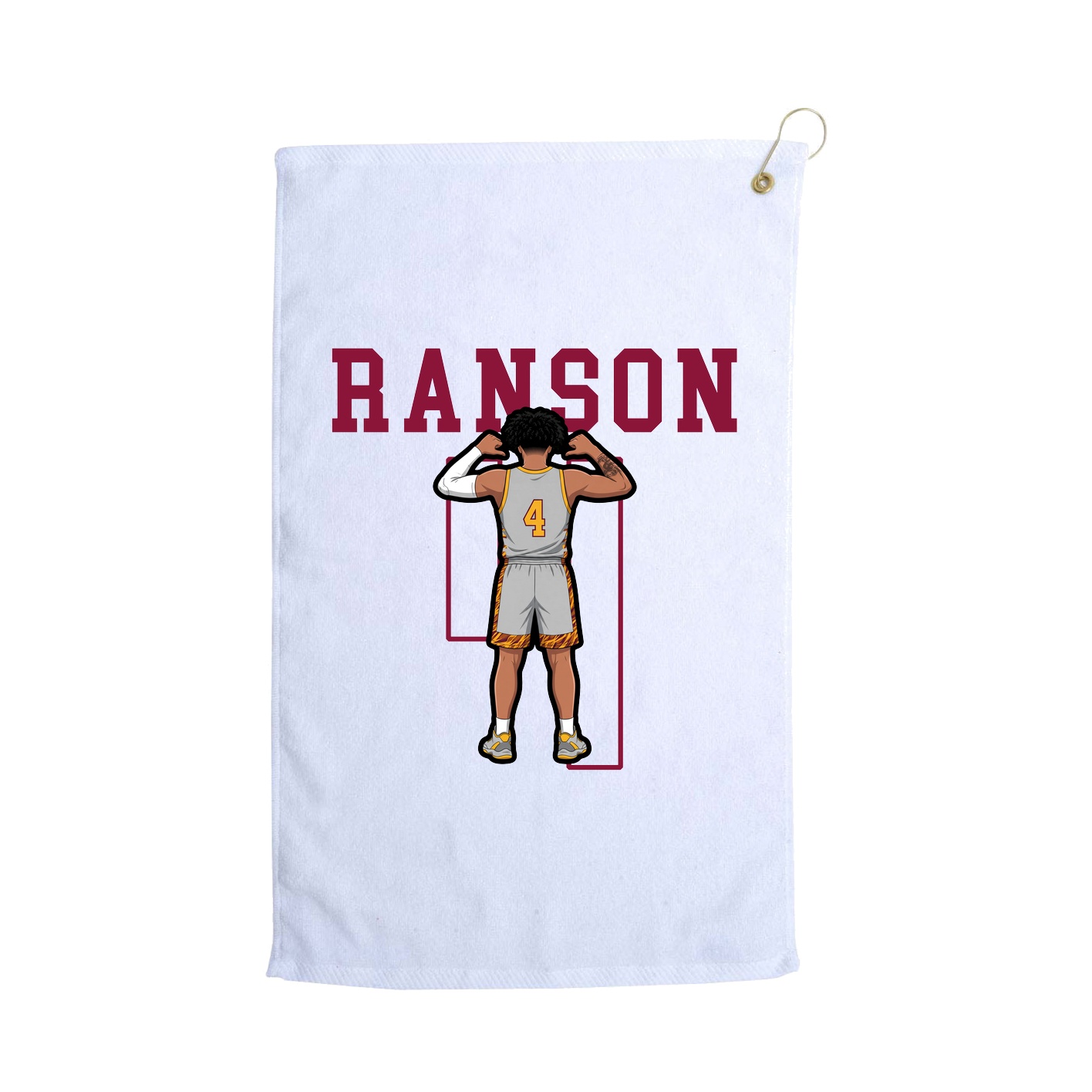 Golf Towel — Shirsey in White