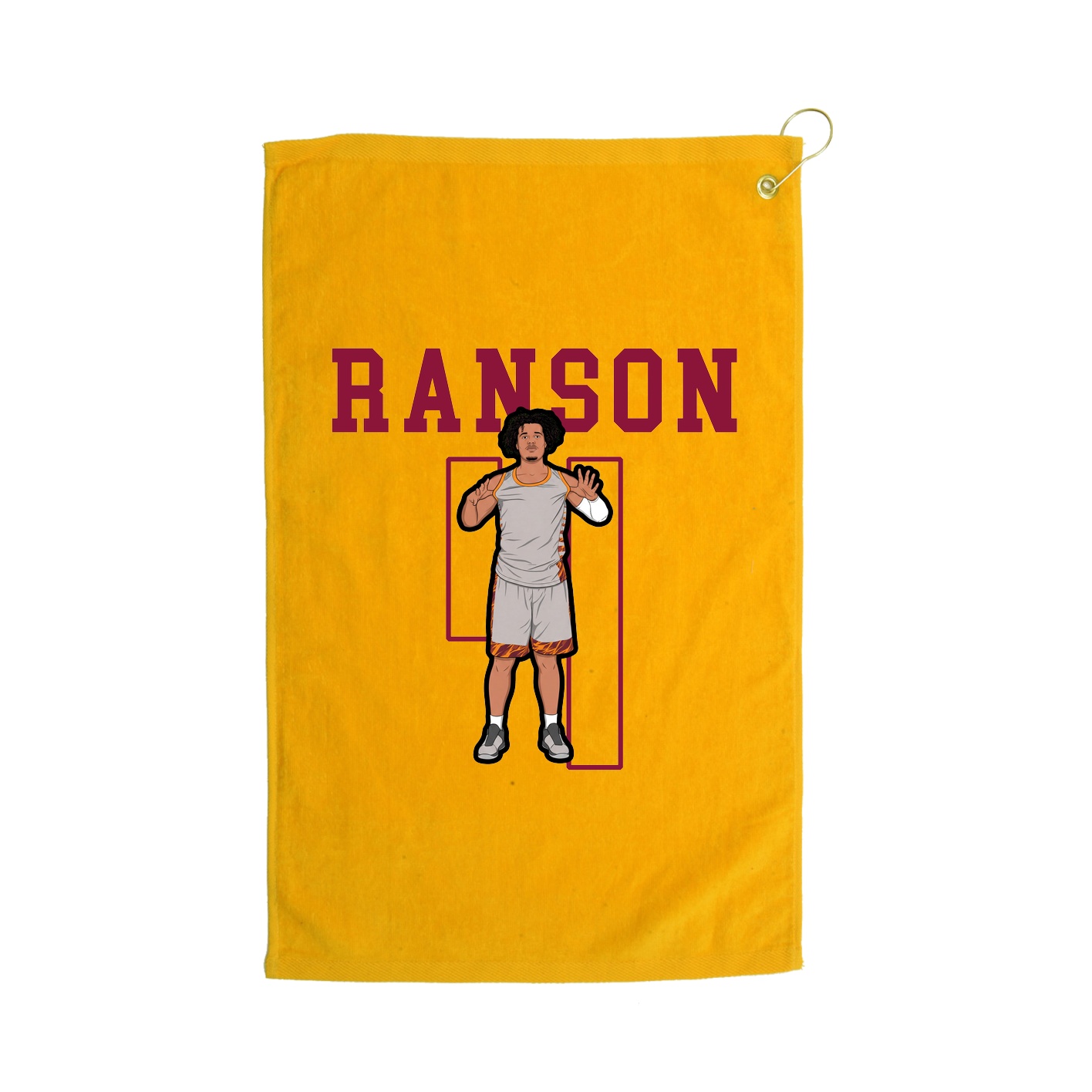 Golf Towel — Shirsey in Gold