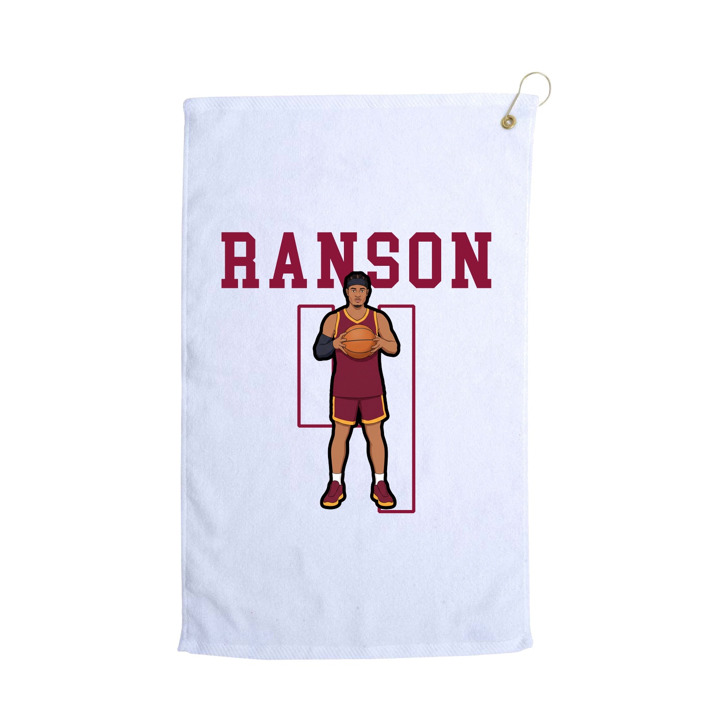 Golf Towel — Shirsey in White