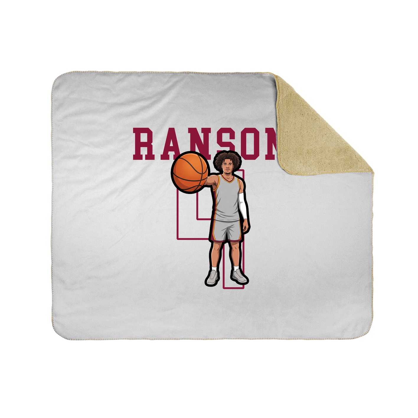 50x60 Sherpa Lined Throw Blanket