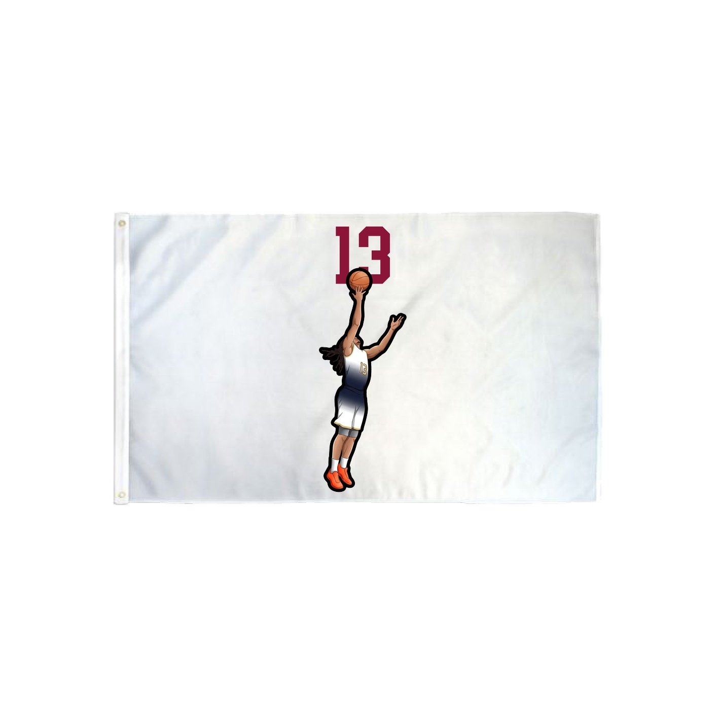 3x5 Flag — Number Top in Classic