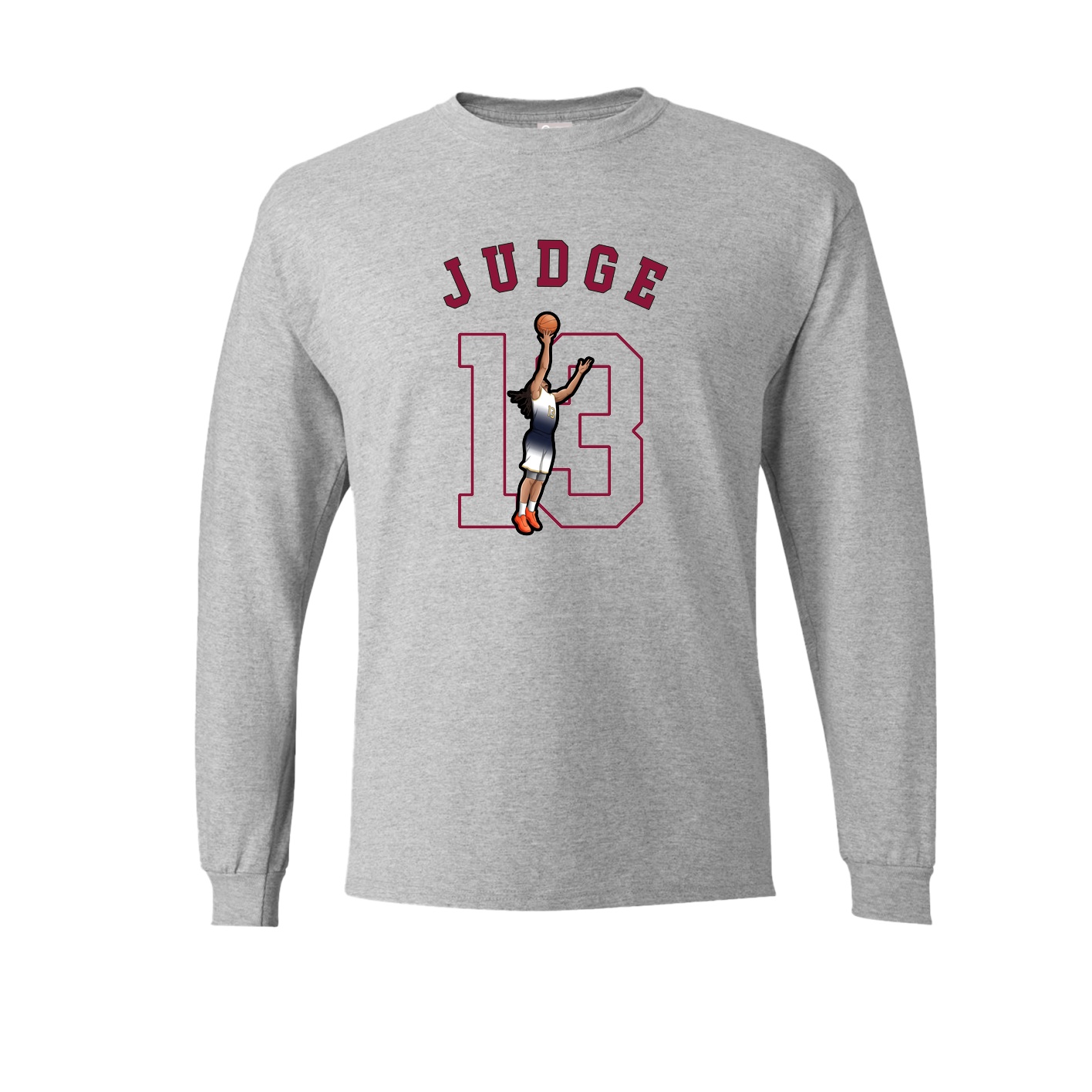 Long Sleeve Tee — Shirsey Arch in Grey