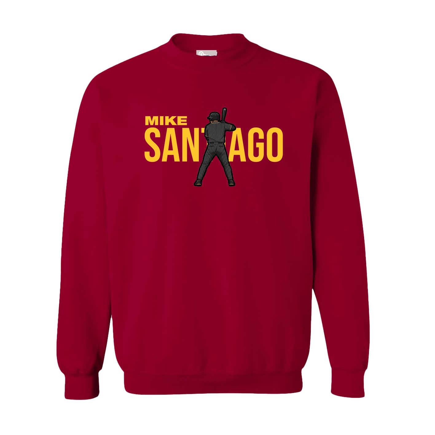 Fleece Crew — Player Name in Cardinal