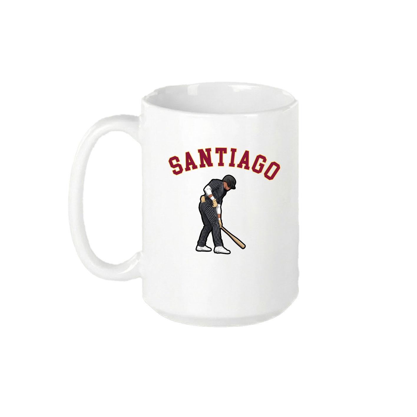 15oz Coffee Mug — Shirsey Arch in White