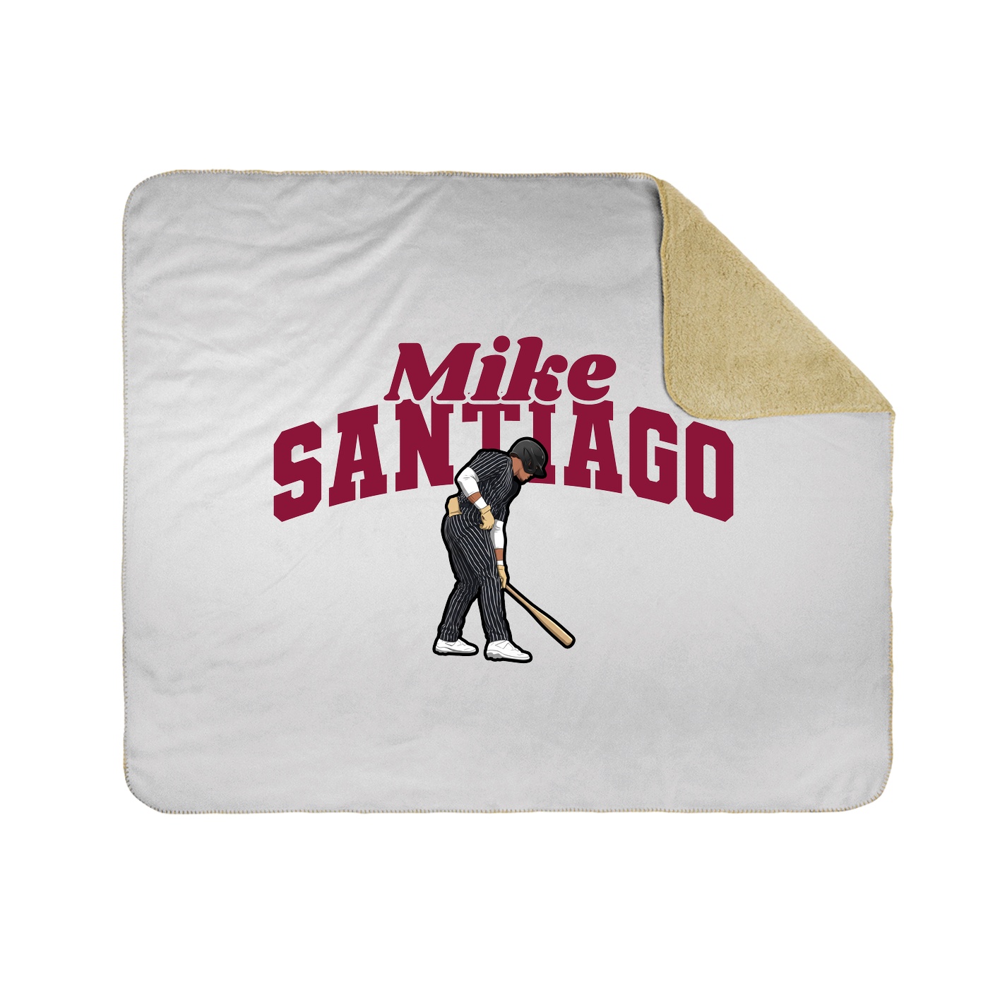 Throw Blanket — Signature Arch in White