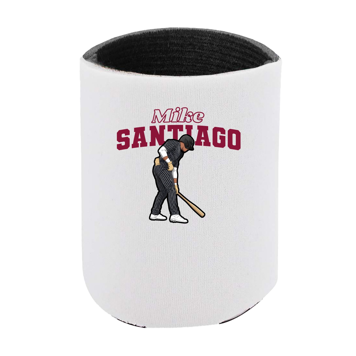 Can Holder — Name Arch in White