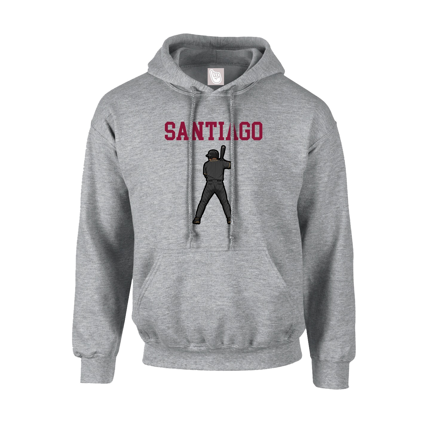 Hoodie — Shirsey in Grey