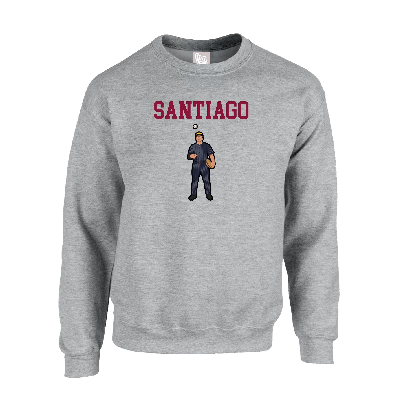 Fleece Crew — Shirsey in Grey
