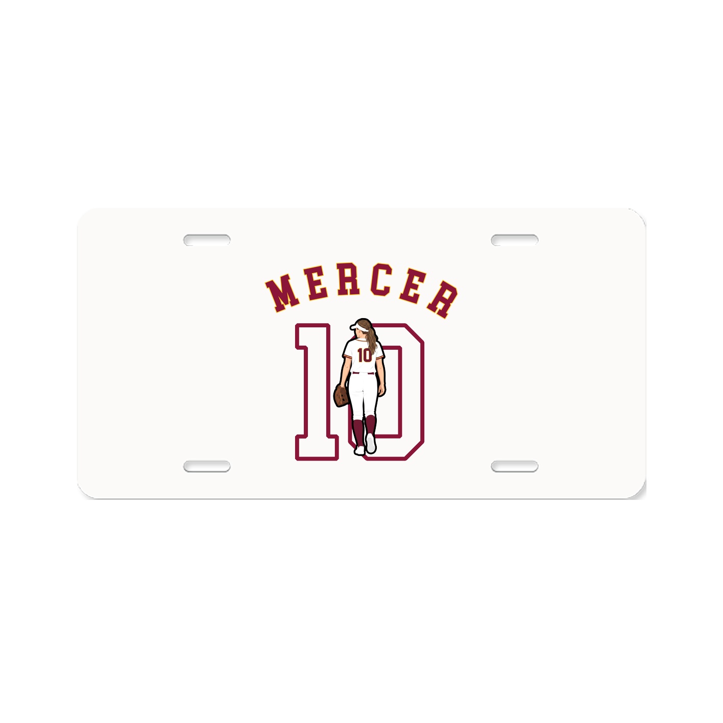 License Plate — Shirsey Arch in Classic