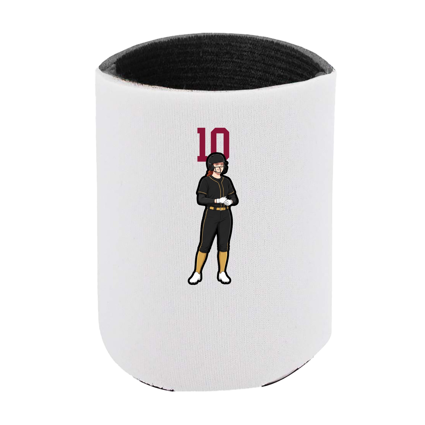 Can Holder — Number Top in White