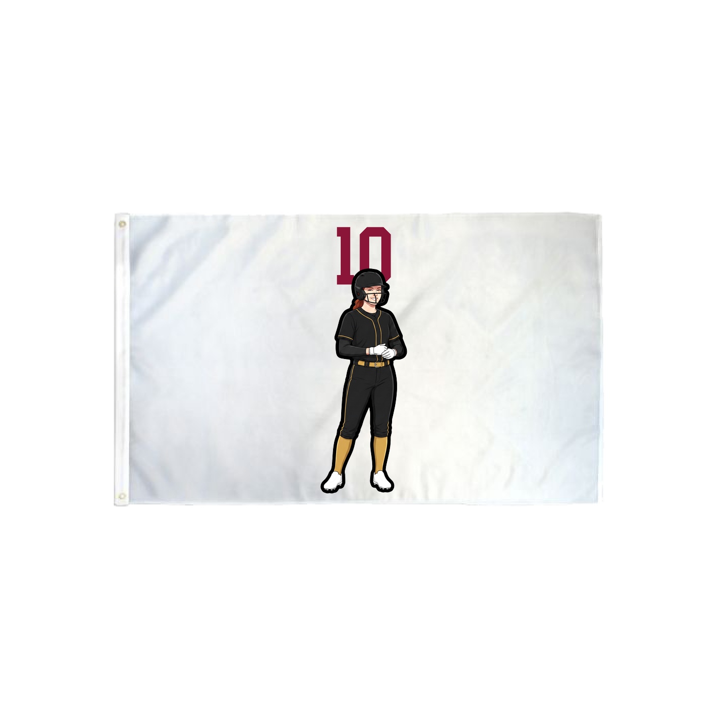 3x5 Flag — Number Top in Classic