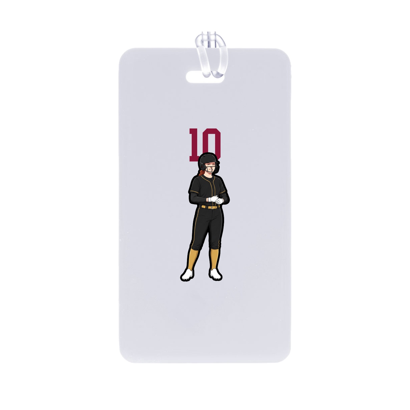 Bag Tag — Number Top in Classic