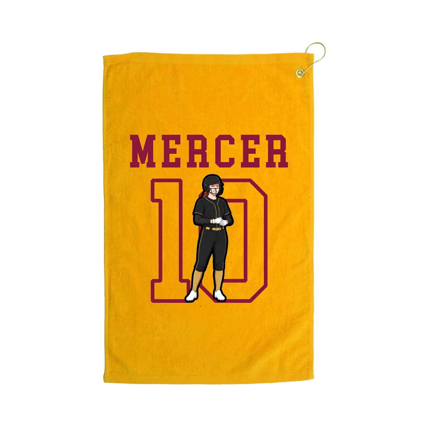 Golf Towel — Shirsey in Gold