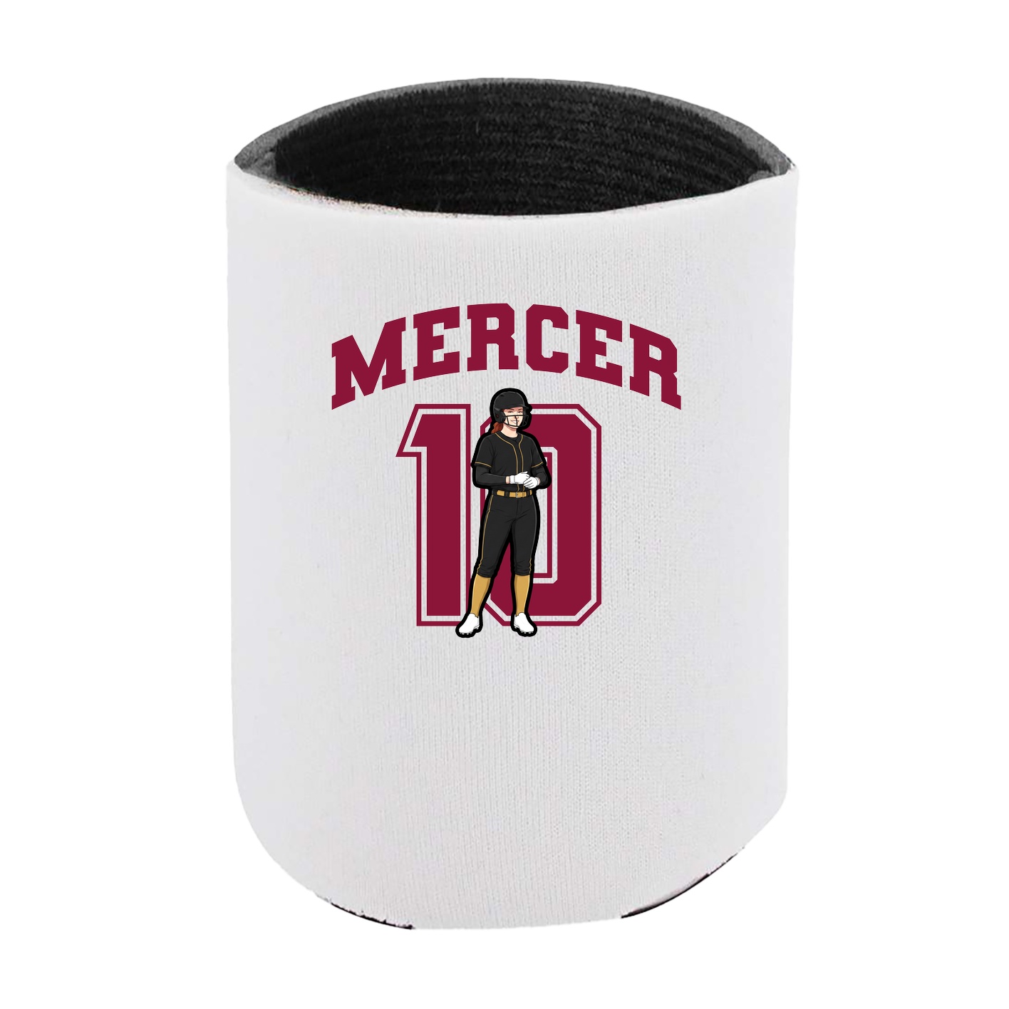 Can Holder — Number in White