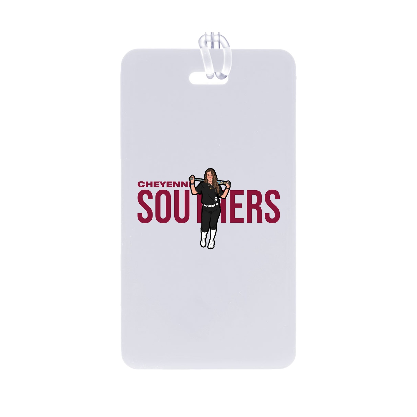 Bag Tag — Player Name in Classic
