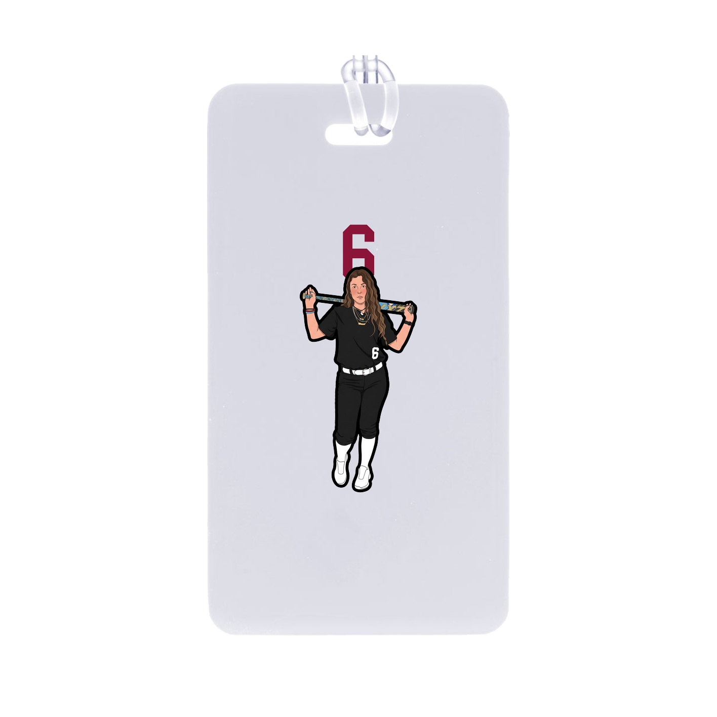 Bag Tag — Number Top in Classic