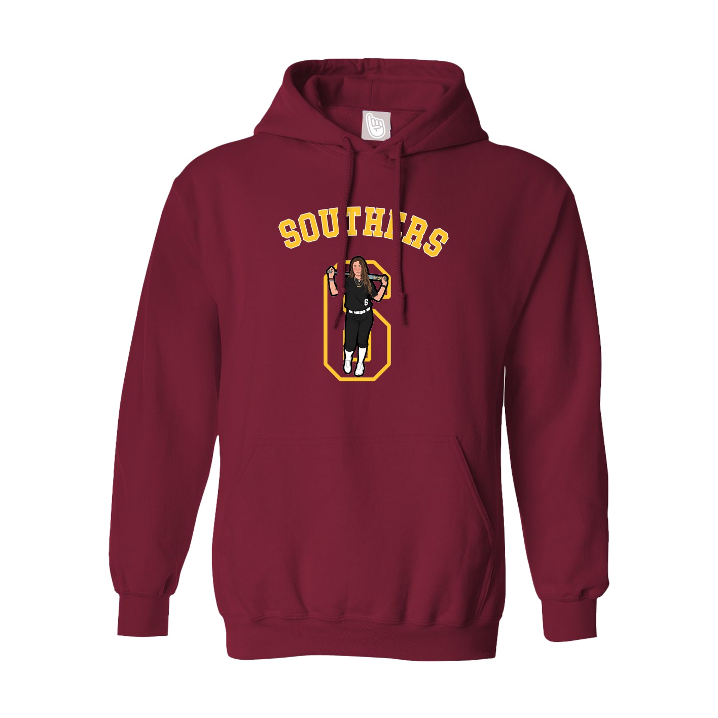 Hoodie — Shirsey Arch in Cardinal