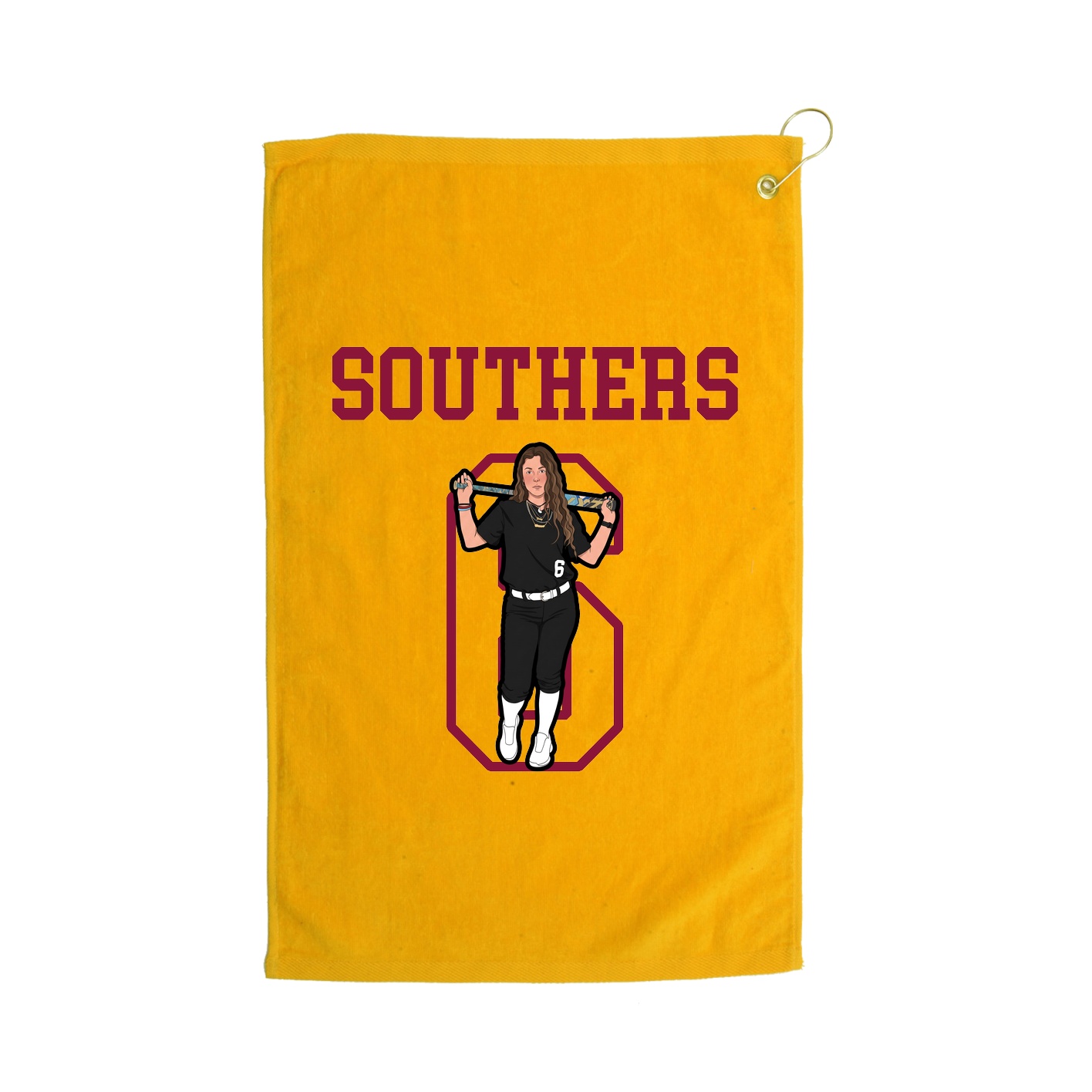 Golf Towel — Shirsey in Gold