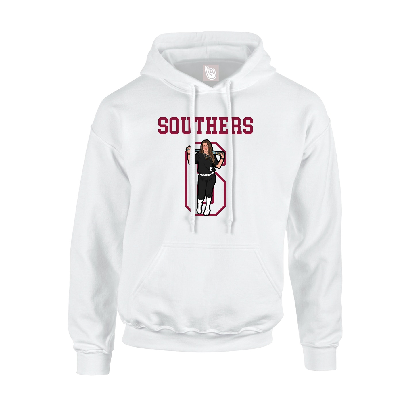 Youth Hoodie — Shirsey in White