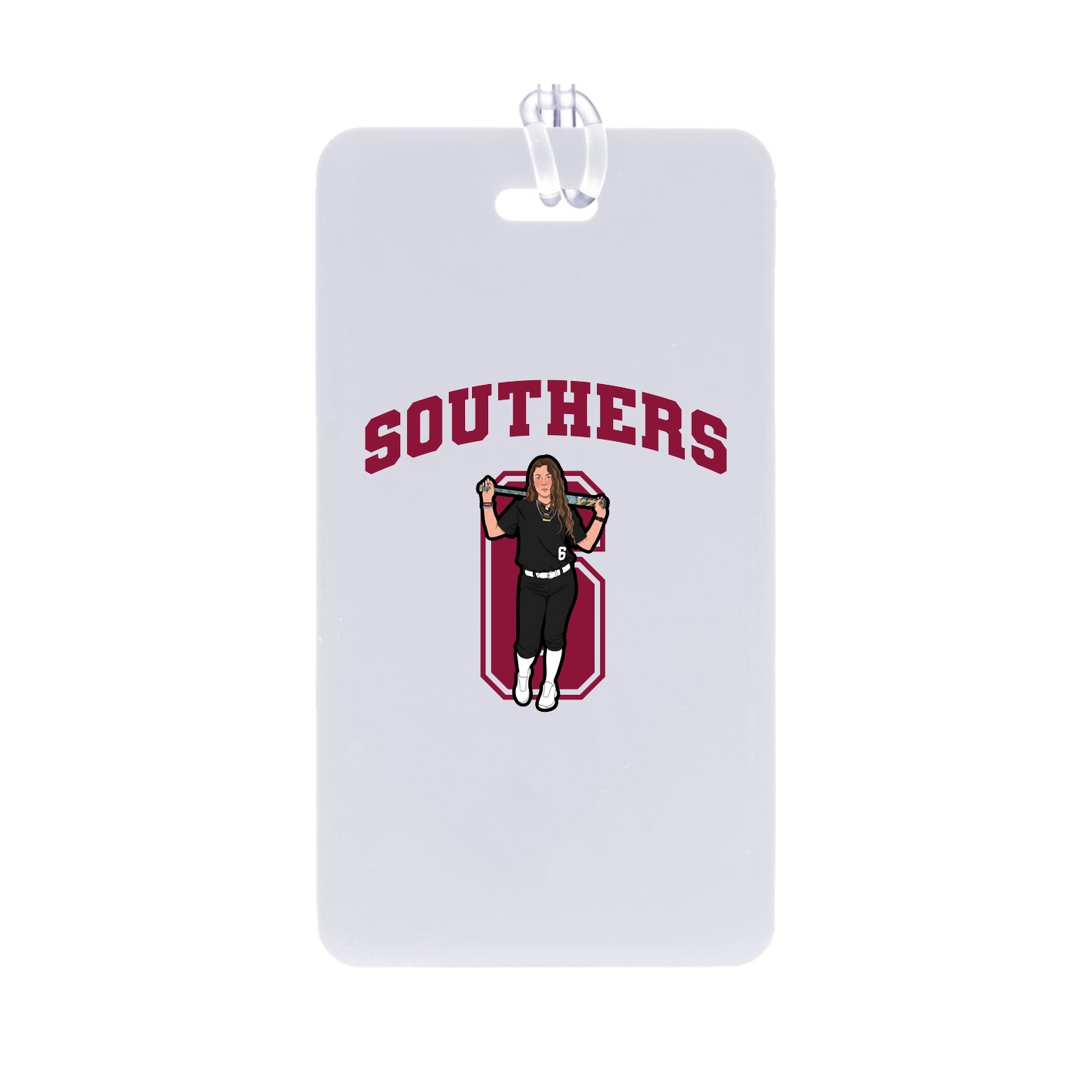 Bag Tag — Number in Classic