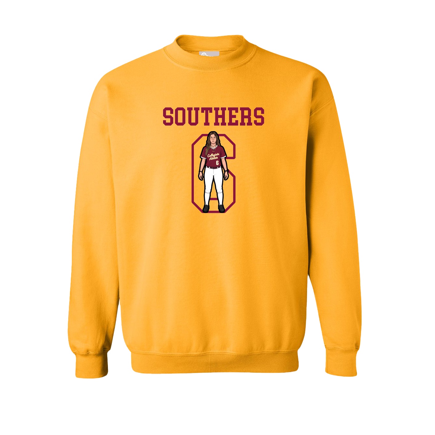 Fleece Crew — Shirsey in Gold