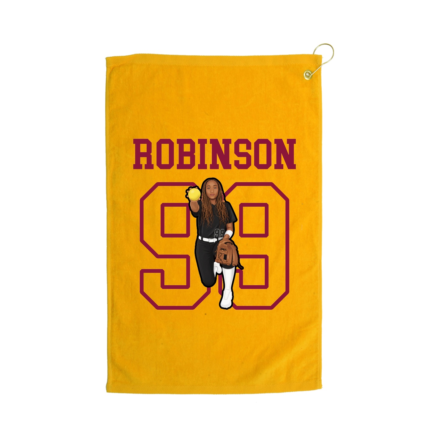 Golf Towel — Shirsey in Gold