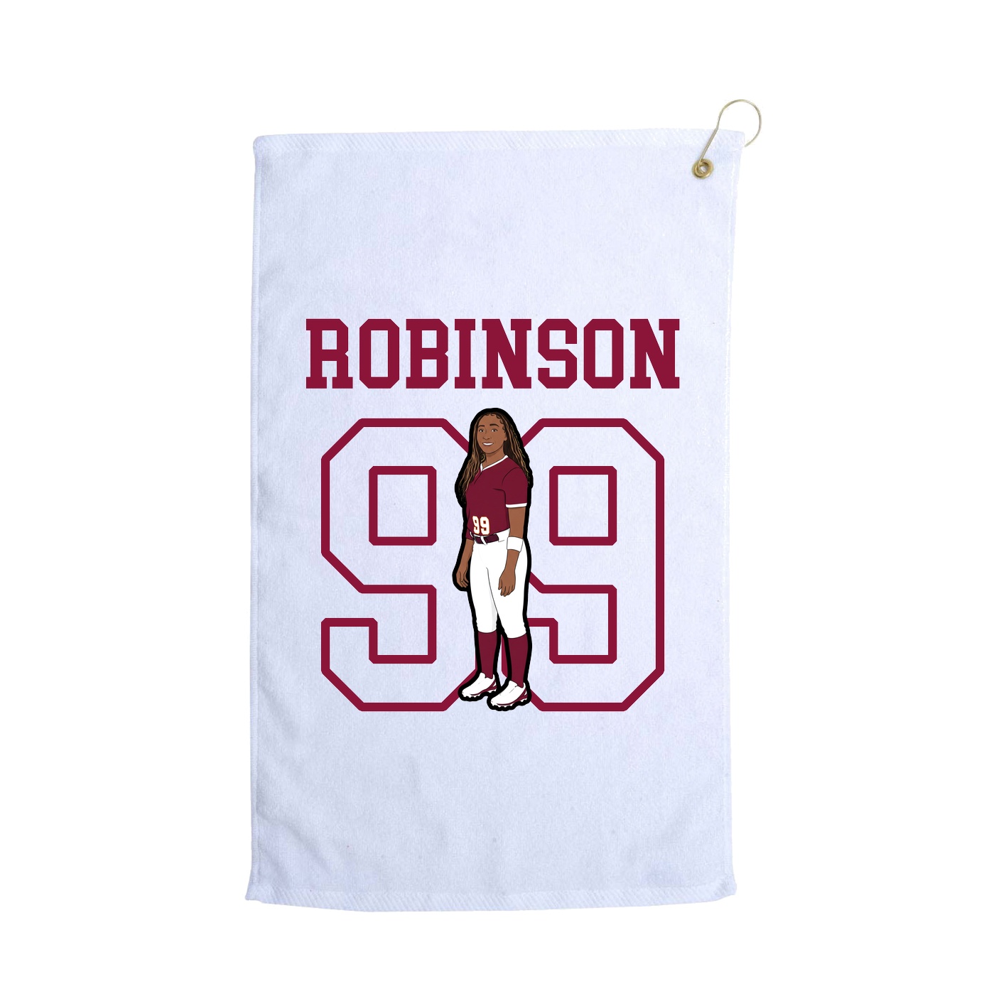 Golf Towel — Shirsey in White