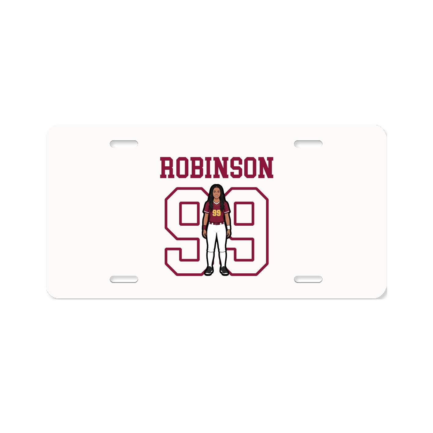 License Plate — Shirsey in Classic