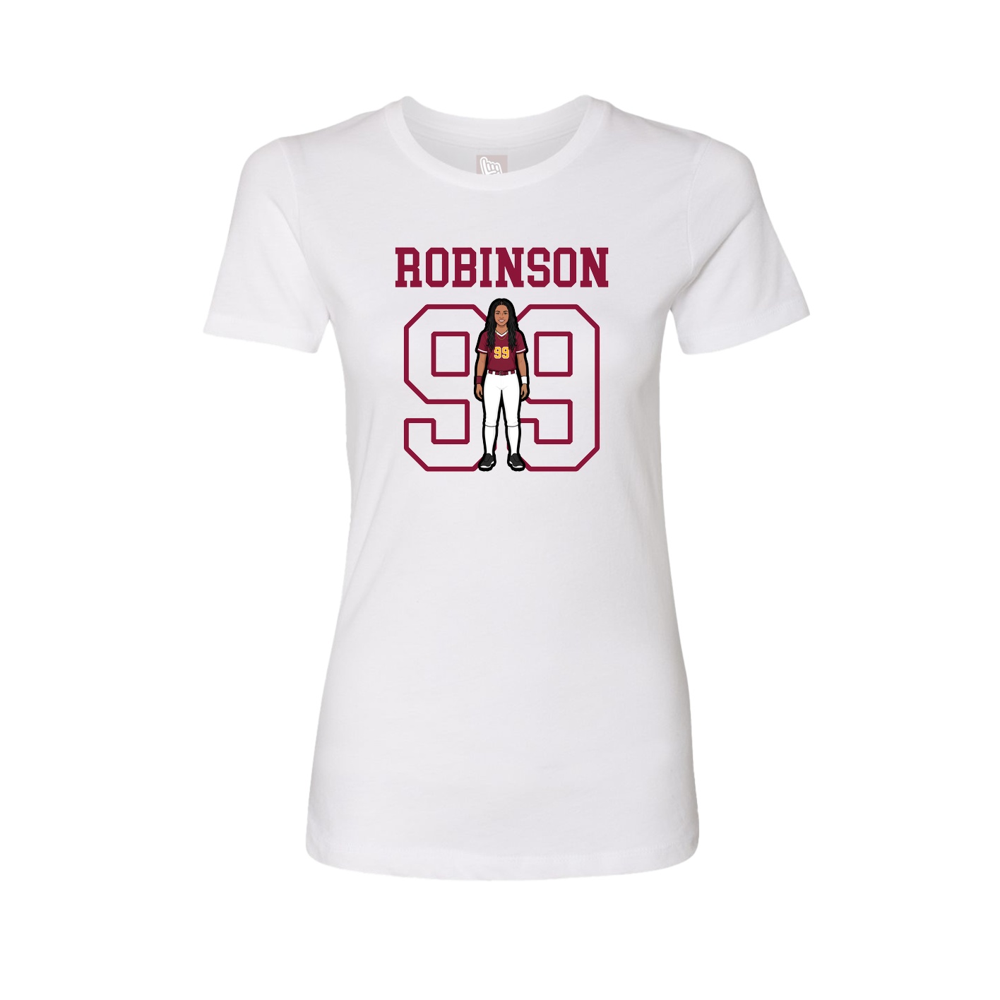 Fitted Women's Tee — Shirsey in White