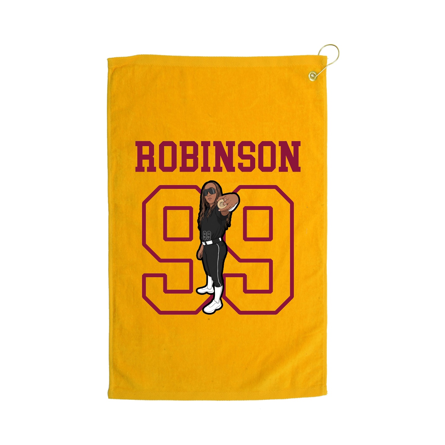 Golf Towel — Shirsey in Gold
