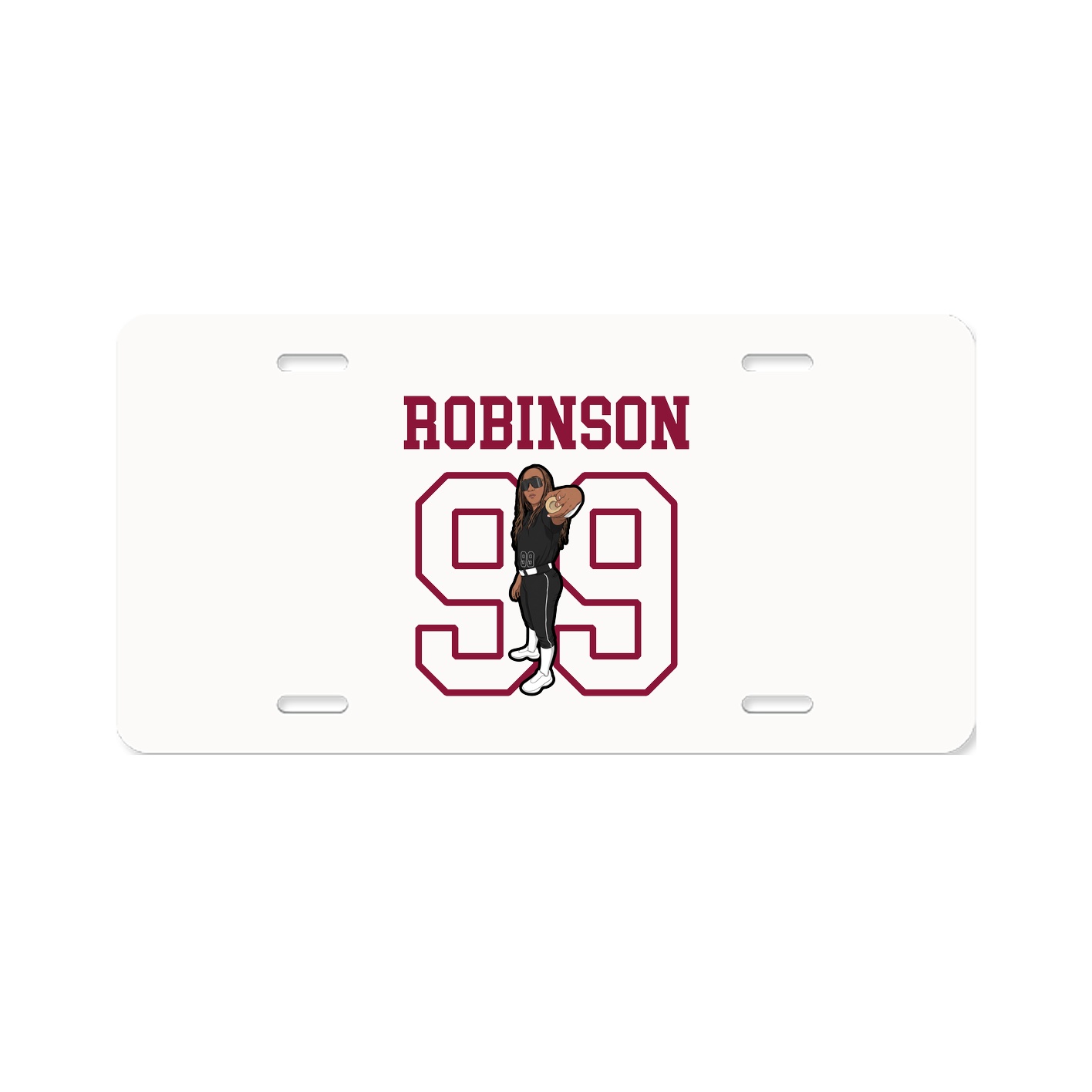 License Plate — Shirsey in Classic