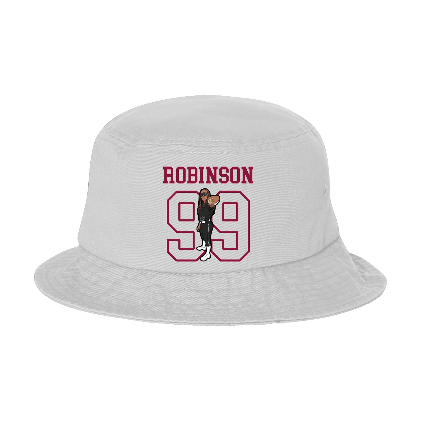 Bucket Cap — Shirsey in White