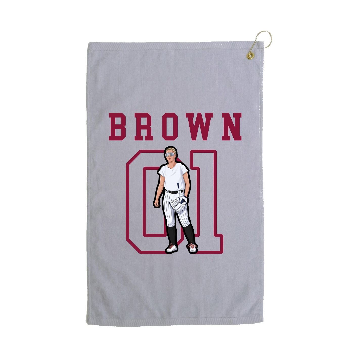 Golf Towel — Shirsey in Grey