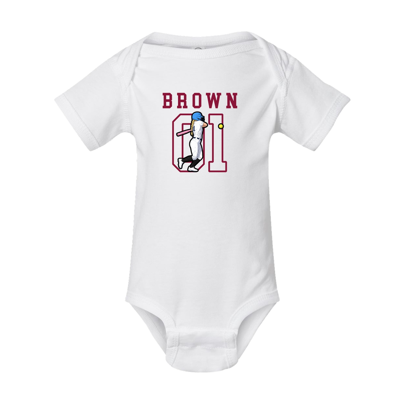 Baby Onesie — Shirsey in White
