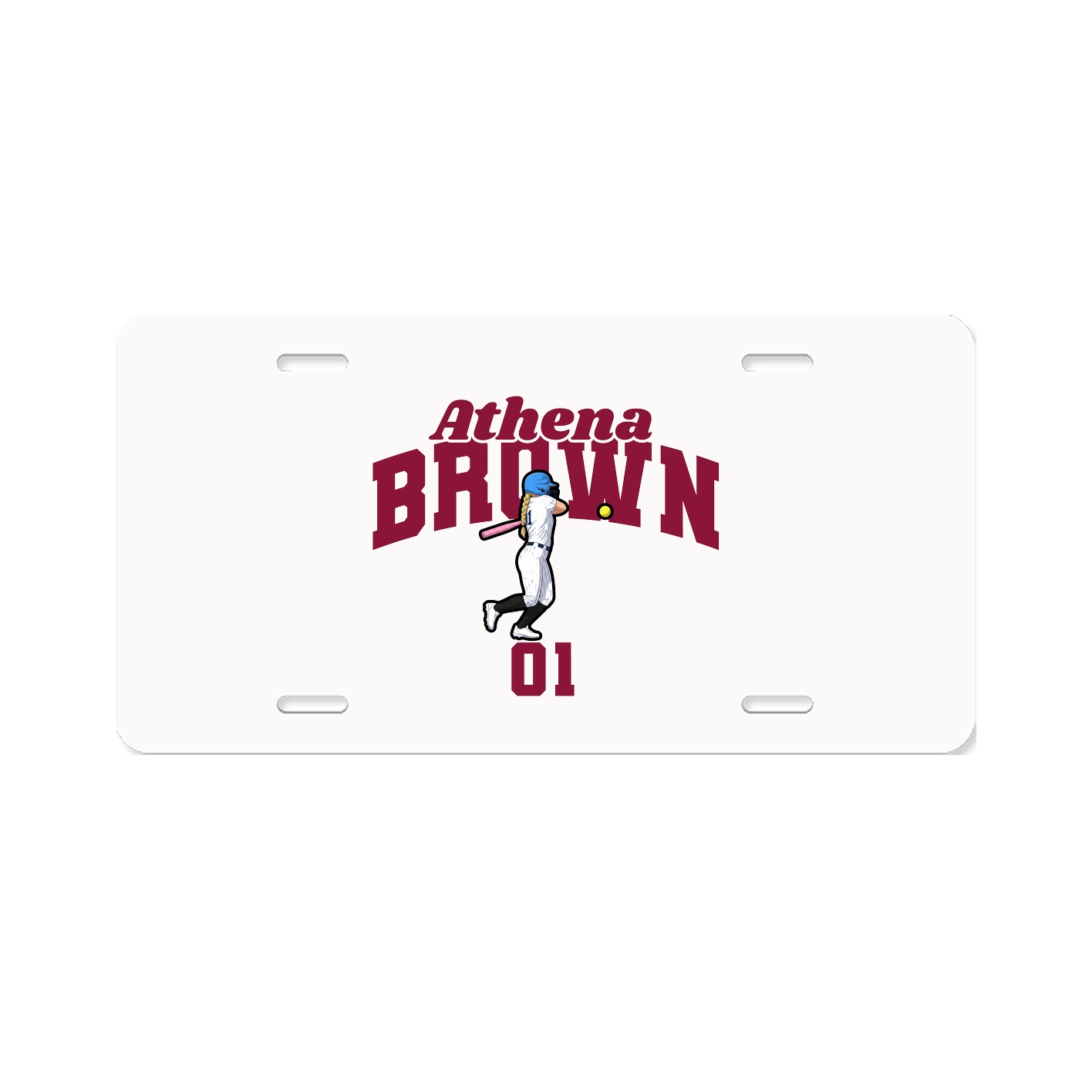 License Plate — Signature Arch in Classic